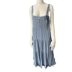 AUGUSTE DRESS BLUE BLUE DOTS